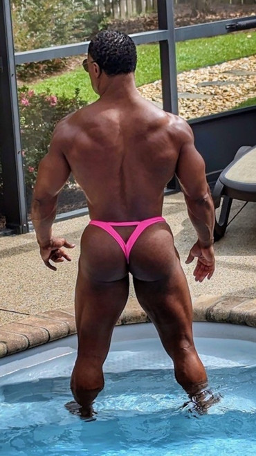 The BUBBLEGUM "Triangle Back" (swim thong) 