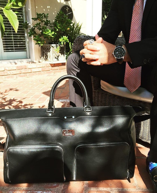 Kingman Weekender (Black & Silver)