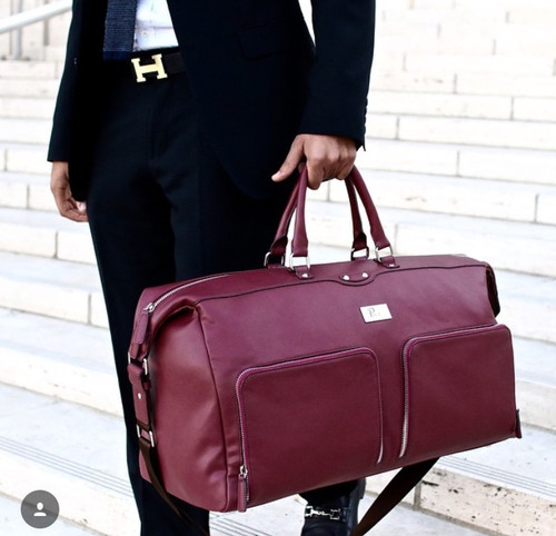 Kingman Weekender (Red & Silver)