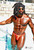 The Quiet Night (Red) "Triangle Back" (swim thong)