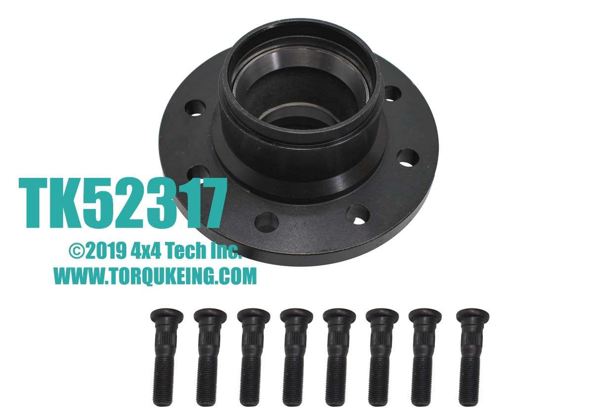 TK52317 DynaTrac Replacement Pro 60 Front Stub Hub with Bearing