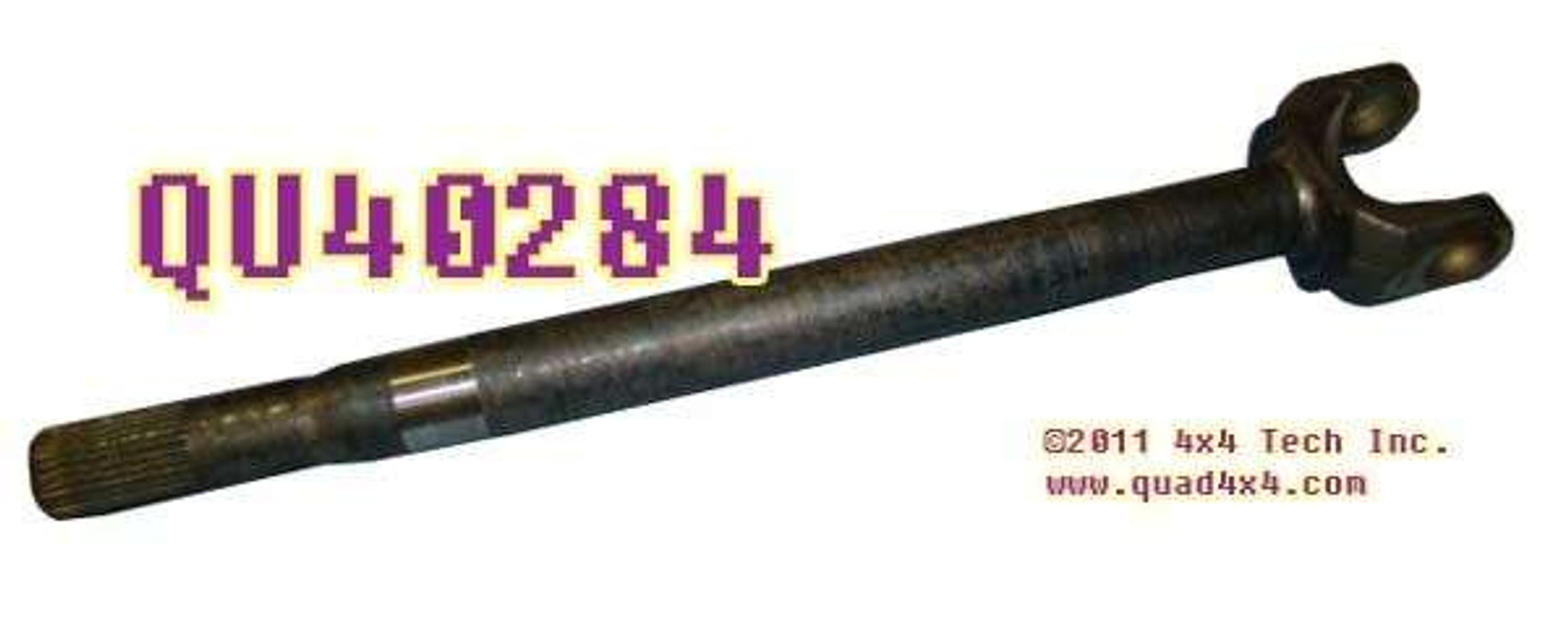 QU40284 28 Spline Right Front Inner Axle Shaft for GM 10