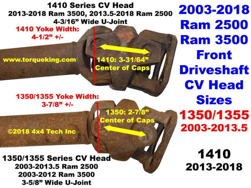 1980-1996 Ford F-150 & Bronco Dana 44IFS Front Axle Identification   Download Dana 44 Identification Specs (IDN-137) - Torque King 4x4