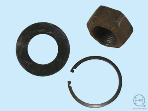 QU40709 Universal Joint Strap and Bolt Kit for Spicer 1350 or 1410 Yokes