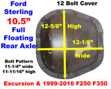 1999-2016 Ford F250, F350 10.5" Rear Axle