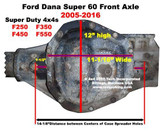 2005-2016 Ford Super Duty Dana Super 60