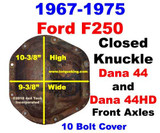 1967-1975 Ford F250 Dana 44, 44HD Front Axle