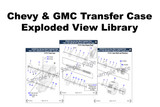 Chevy and GMC 4x4 Transfer Case Exploded Views