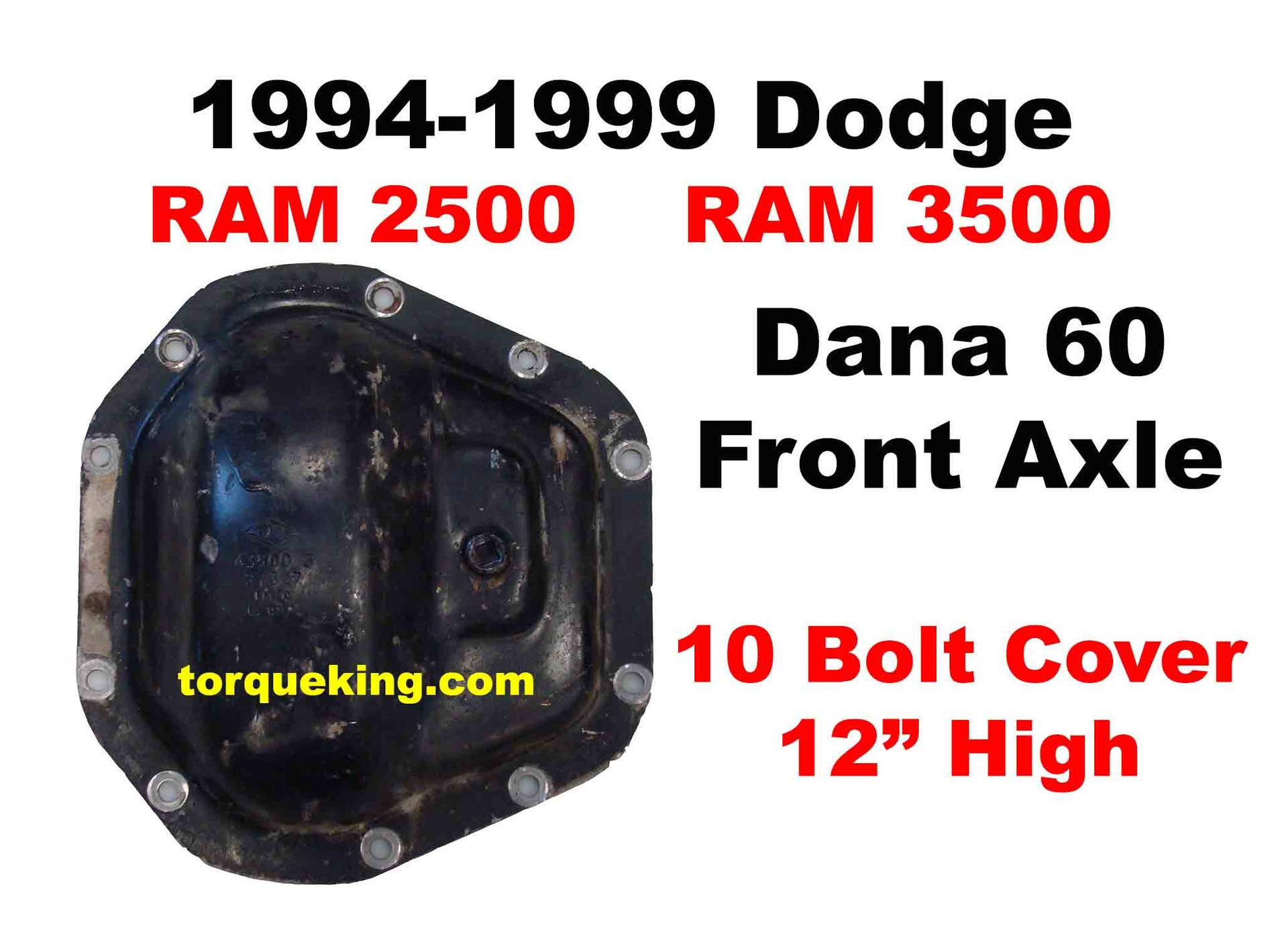 19942002 Dodge Ram Dana 44 & 60 Front Axle Buy Parts, Kits & Tools