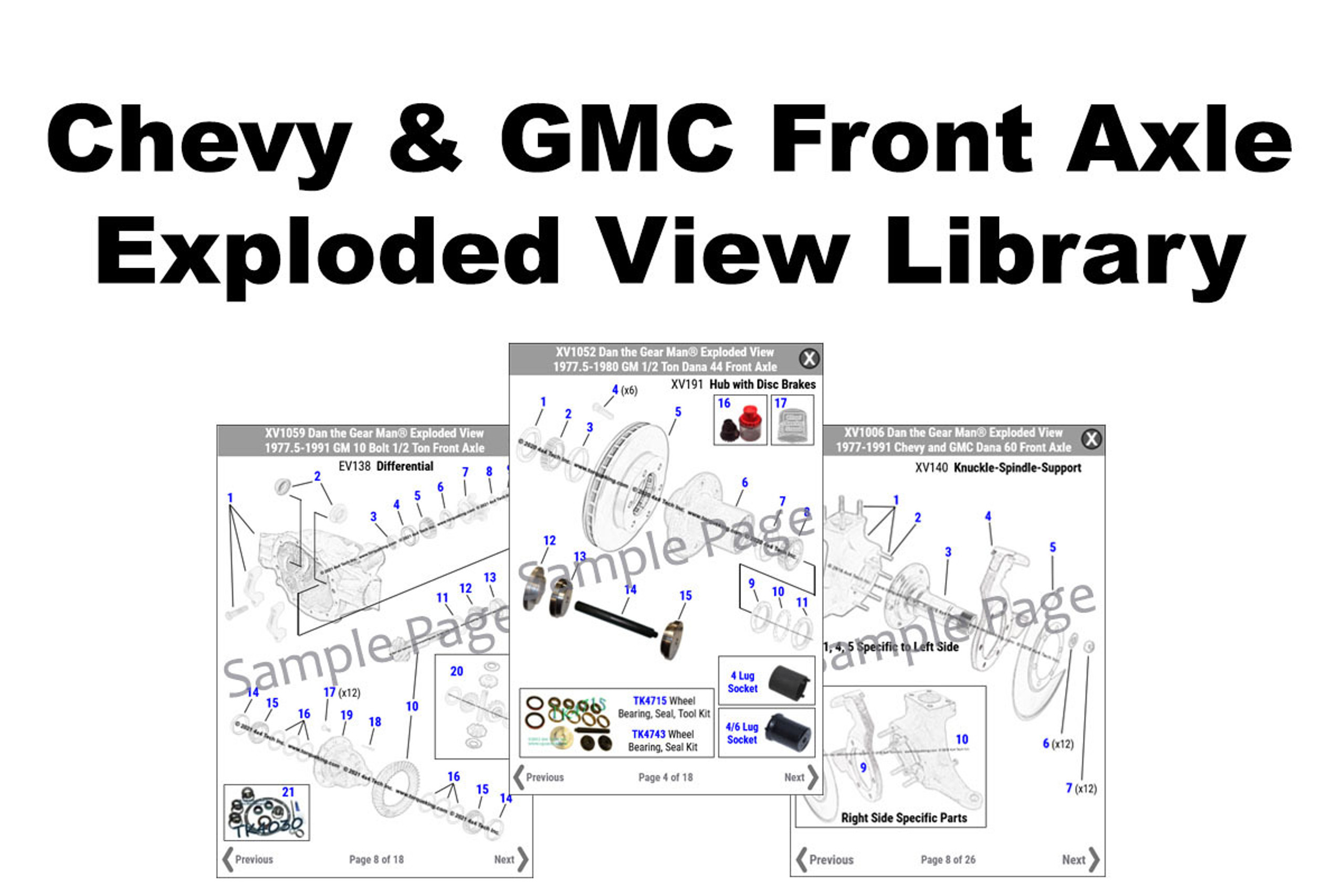 Chevy gmc exploded views browse free interactive exploded views