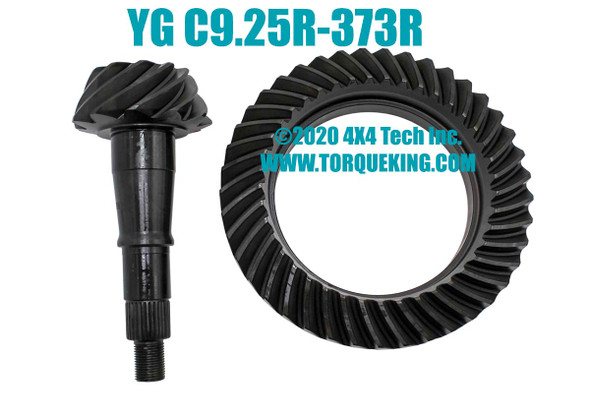 YG C9.25R-373R Yukon 3.73 Ratio Ring & Pinion Gear Set for Chrysler 9.25 Torque King 4x4