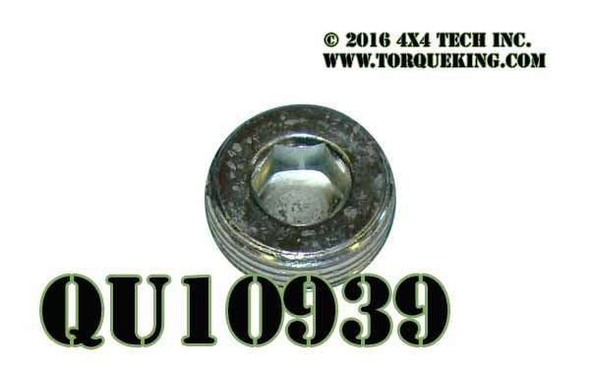 QU10939 Transfer Case Drain or Fill Plug for New Process and New Venture Torque King 4x4