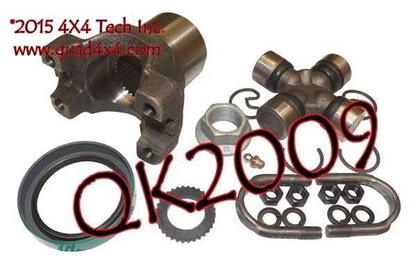 QK2009 NP208D, NP241D Transfer Case Rear Output Yoke Kit Torque King 4x4