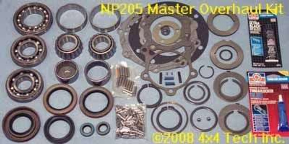 TK2030 NP205 Master Overhaul Kit 1969-1984 GM with 27 Spline Input Torque King 4x4