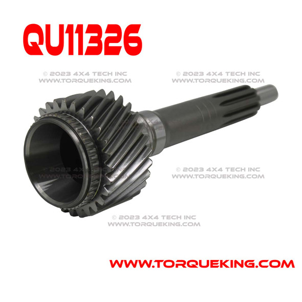 QU11326 Replacement G56 28 Tooth Input Shaft for 2007-up Ram 6 Speed Torque King 4x4