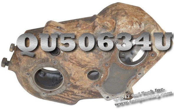 QU50634U Used Bare Small Bore Direct Mount NP205 Transfer Case Housing Torque King 4x4