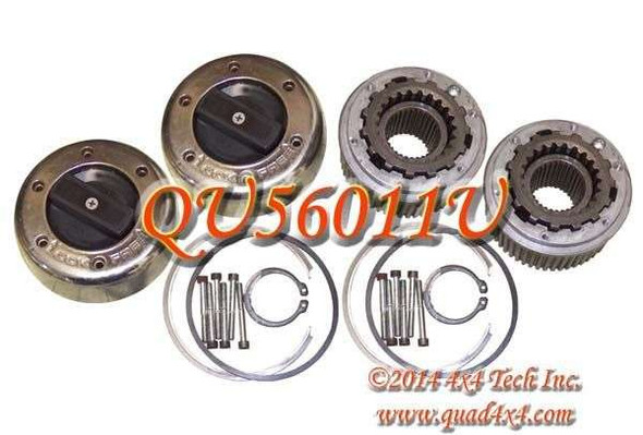 QU56011U Used Warn Dana 50/60 Hub Set for internal splined wheel hubs Torque King 4x4