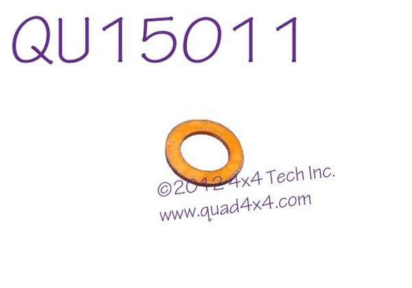 QU15011 Copper Disk Brake Hose to Caliper Gasket for Dodge and Jeep Torque King 4x4
