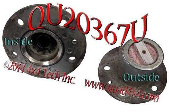 QU20367U Used Manual Hublock for 1987-1988 Bronco, F150 Pancake Hubs Torque King 4x4