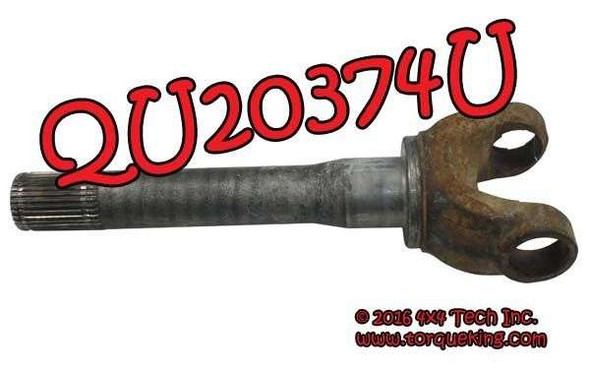 QU20374U Used Outer Axle Shaft for 1980-1992 Ford F250/F350 Dana 50IFS Torque King 4x4