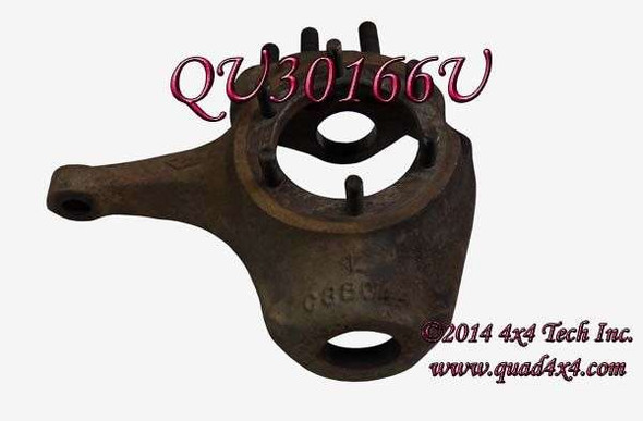 QU30166U Used Left Steering Knuckle for 1976.5-1978 Chevy/GMC 4x4 Torque King 4x4