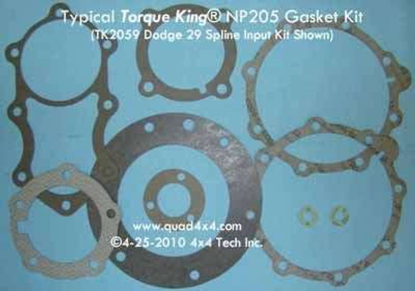 TKA2108 Torque King NP205 1985-1991 GM Gasket Kit Torque King 4x4