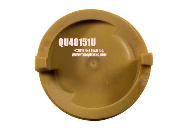 QU40151 Yellow Dana 60 Spicer Hub Dial or Knob for 1977-1981 GM Torque King 4x4