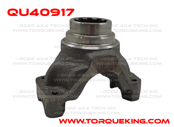 QU40917 1410 Series 1-1/2" 10 Spline Rear Driveshaft Coupling Shaft Yoke Torque King 4x4