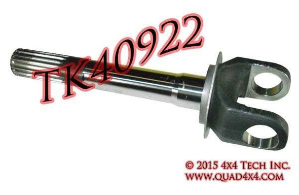 TK40922 Front Outer Axle Shaft for 1976-1977.5 Ford F250 Dana 44 Front Axles Torque King 4x4