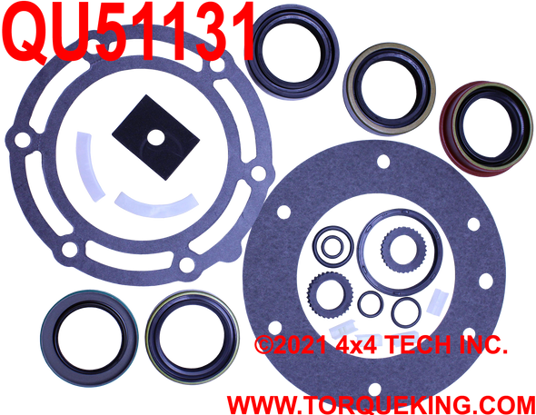 QU51131 NP208 Transfer Case Gasket and Seal Kit Torque King 4x4