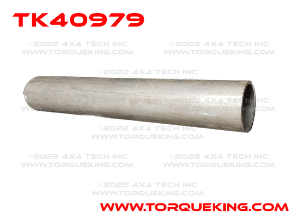 TK40979 2" x 0.120" Premium DOM Driveshaft Tubing, Sold by the Inch Torque King 4x4