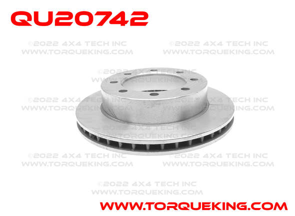 QU20742 1995-1997 DRW Ford F350 4x4 Front Disc Brake Rotor Torque King 4x4