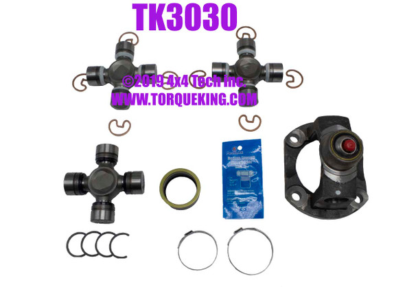 TK3030 Master Front Driveshaft Rebuild Kit for 1994-1998 Dodge Torque King 4x4