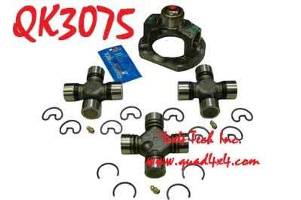 QK3075 1355x3R Custom Front Driveshaft Rebuild Kit for 2004-2009 Ram Torque King 4x4