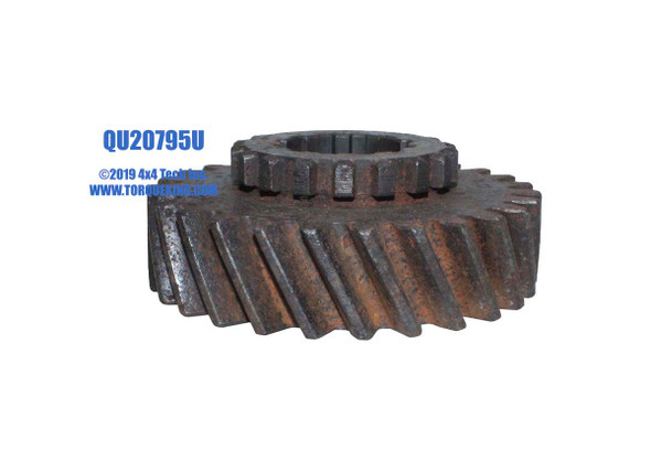 QU20795U Used Dana 24 Input High Gear 27 Helical Teeth, 18 Synchro Teeth, 12 Internal Splines Torque King 4x4