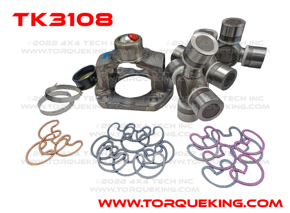 TK3108 1350x1350 Front CV Shaft Master Rebuild Kit for 2006-2013 Ram Torque King 4x4