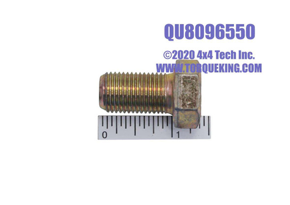 QU8096550 9/16-18 x 1 UNF Grade 8 Fine Thread Hex Head Bolt Torque King 4x4