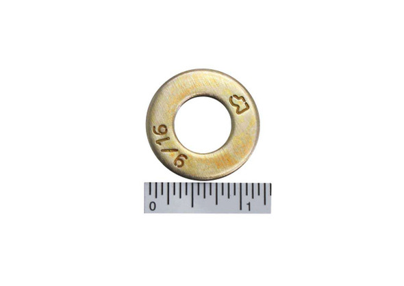 QU8095050 9/16 SAE Alloy Steel Grade 8 Zinc Plated Flat Washer Torque King 4x4