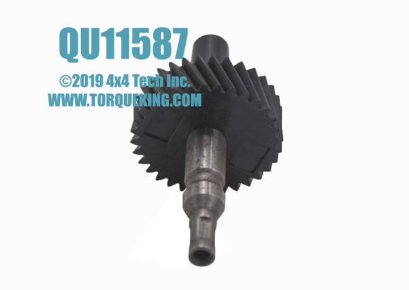 QU11587 32 Tooth Speedo Driven Gear & Shaft Torque King 4x4