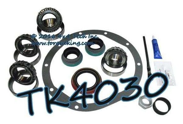 TK4030 GM 10 Bolt Premium Front Differential Bearing and Seal Kit Torque King 4x4