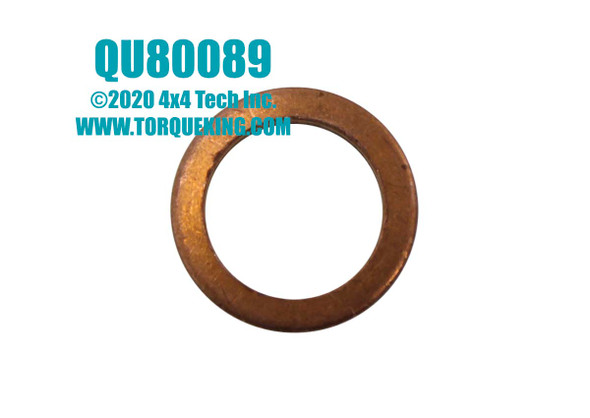 QU80089 Copper Washer or Brake Hose Gasket for 2015-2019 GM AAM 11.5" SRW Torque King 4x4