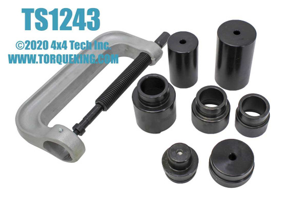 TS1243 8 Piece Ball Joint Press and Adapter Set for 2005-current Ford F450, F550 Torque King 4x4