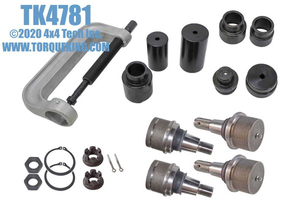 TK4781 Ball Joint and Press Tool Kit for 2005-2016 Ford F450, F550 Super Duty Torque King 4x4
