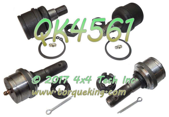 QK4561 Greaseable Dana 50IFS Ball Joint Kit for 1980-1997 Ford Torque King 4x4