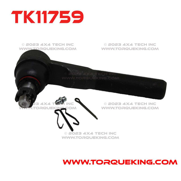 TK11759 Drag Link End with 1" Thread for 1998-1999 Dodge Dana 60 CAD Torque King 4x4