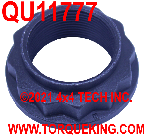 QU11777 08-18 Shaft to Hub Nut Torque King 4x4