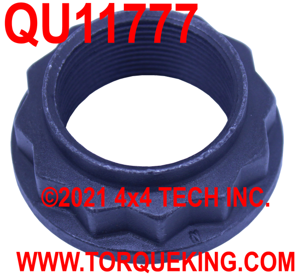 QU11777 08-18 Shaft to Hub Nut Torque King 4x4