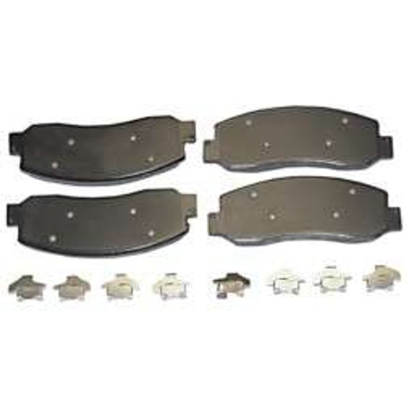 QU80218 Premium Front Disc Brake Pads for 05-07 F-250 & 05-11 F-350 Torque King 4x4
