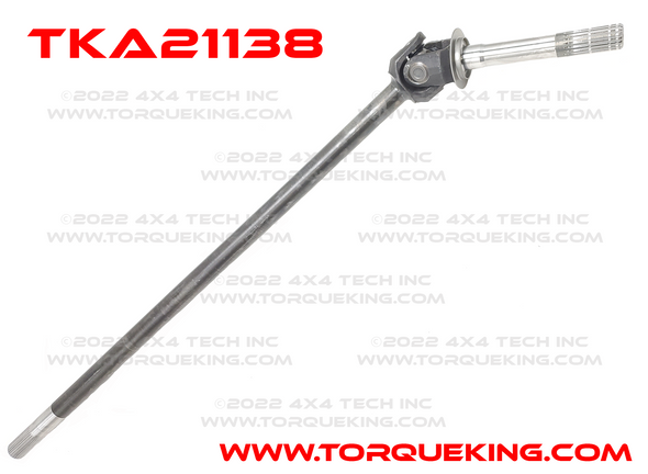 TKA21138 76-77.5 Highboy Right Axle Shaft Assembly Torque King 4x4