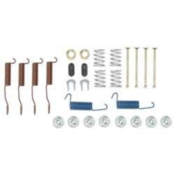 QU80279 Front Drum Brake Shoe Hardware Kit for 1971-1974 Scout II Torque King 4x4